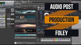 Post-Production (Editing, CC/DI, Dubbing, Foley)