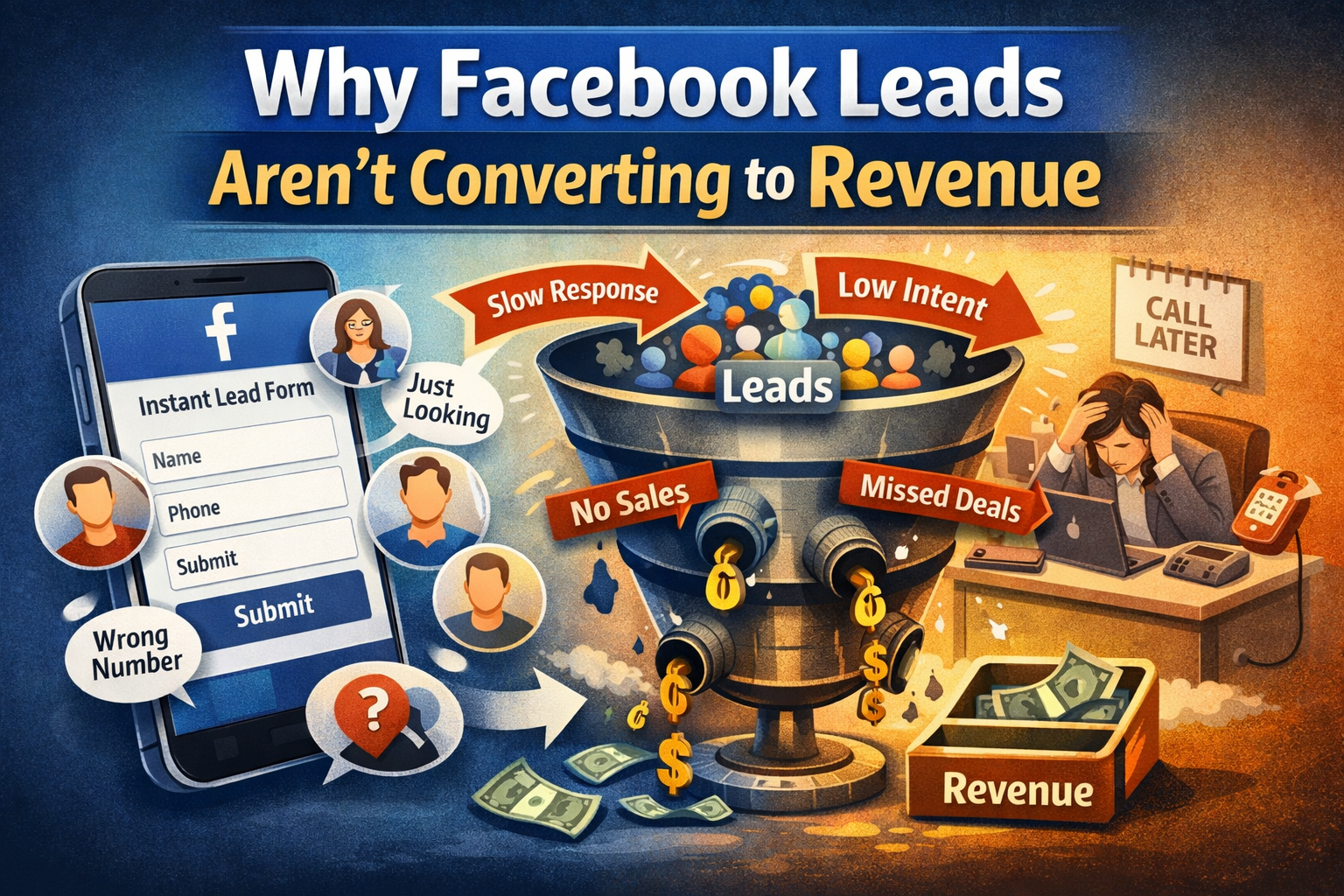Why Facebook Leads Often Fail to Convert Into Real Revenue: A Practical Analysis for Businesses