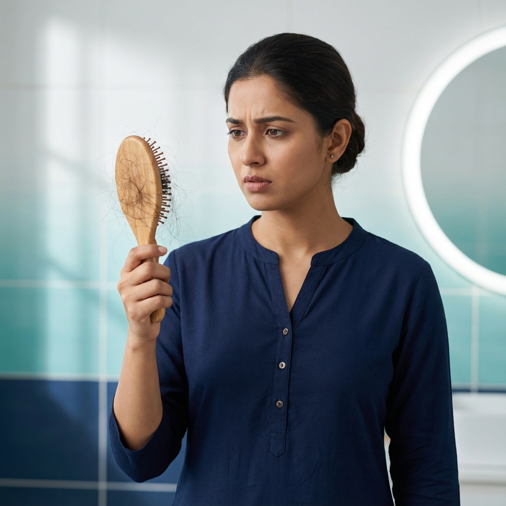 केस गळती आणि कोरडी त्वचा — Corzin Group (Corzin Aqua)