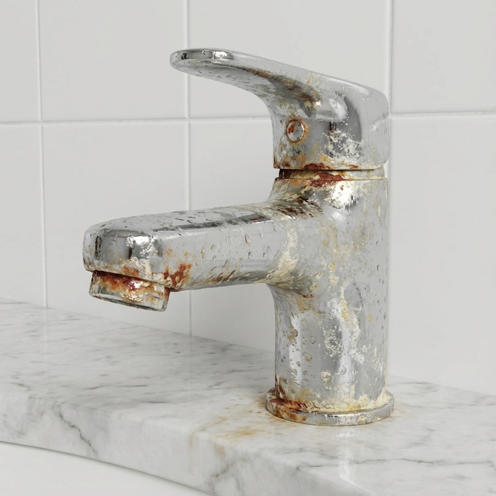 नळांवर पांढरे डाग — Corzin Group (Corzin Aqua)