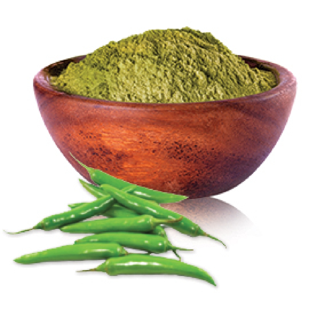 Dehydrated Green Chili