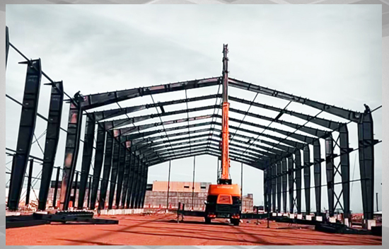 Pre Engineered Building (PEB) Structures — IRON Industries